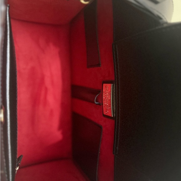 Valentino Black Tote with Gold Detailing - Picture 2 of 3